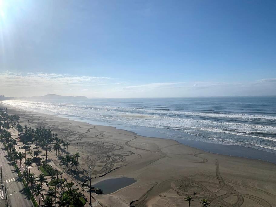 Apto 11O Vista Total Para O Mar Praia Grande  Zewnętrze zdjęcie